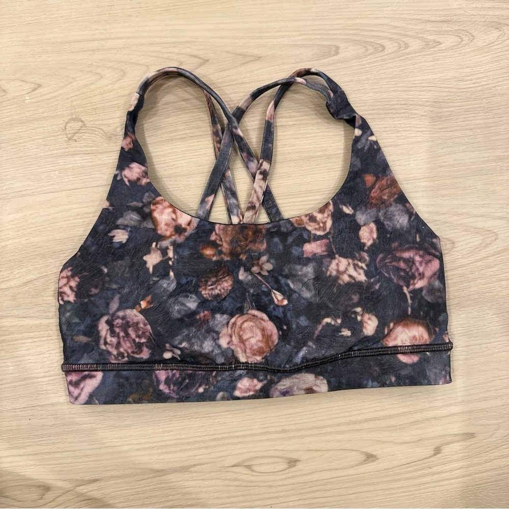 Lululemon free to be wild floral sports bra - Picture 4 of 6